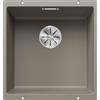 Blanco PRONTA CONSEGNA - Blanco Lavello una vasca SUBLINE 400-U 1518562 finitura tartufo da 43x46 cm - Sottotop