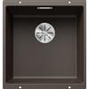 Blanco PRONTA CONSEGNA - Blanco Lavello una vasca SUBLINE 400-U 1518563 finitura caffè da 43x46 cm - Sottotop