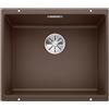 Blanco PRONTA CONSEGNA - Blanco Lavello una vasca SUBLINE 500-U 1518572 finitura caffè da 53x46 cm - Sottotop