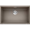 Blanco PRONTA CONSEGNA - Blanco Lavello una vasca SUBLINE 700-U 1518580 finitura tartufo da 73x46 cm - Sottotop