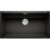 Blanco PRONTA CONSEGNA - Blanco Lavello una vasca SUBLINE 800-U 1526005 finitura nero da 83x46 cm - Sottotop