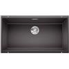 Blanco Lavello una vasca SUBLINE 800-U 1523142 finitura grigio roccia da 83x46 cm - Sottotop