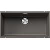 Blanco PRONTA CONSEGNA - Blanco Lavello una vasca SUBLINE 800-U 1527357 finitura grigio vulcano da 83x46 cm - Sottotop