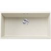 Blanco PRONTA CONSEGNA - Blanco Lavello una vasca SUBLINE 800-U 1527174 finitura soft white da 83x46 cm - Sottotop