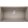 Blanco PRONTA CONSEGNA - Blanco Lavello una vasca SUBLINE 800-U 1523148 finitura tartufo da 83x46 cm - Sottotop