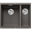 Blanco PRONTA CONSEGNA - Blanco Lavello una vasca SX con vaschetta SUBLINE 340/160-U 1527345 finitura grigio vulcano da 55.5x46 cm - Sottotop
