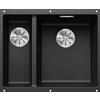 Blanco PRONTA CONSEGNA - Blanco Lavello una vasca DX con vaschetta SUBLINE 340/160-U 1520402 finitura antracite da 55.5x46 cm - Sottotop