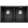 Blanco PRONTA CONSEGNA - Blanco Lavello due vasche SUBLINE 350/350-U 1518591 finitura antracite da 75.5x46 cm - Sottotop