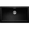 Blanco PRONTA CONSEGNA - Blanco Lavello una vasca VINTERA XL 9-UF 1526110 finitura nero da 89.6x51 cm - Filotop/Sottotop