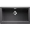 Blanco Lavello una vasca VINTERA XL 9-UF 1526102 finitura grigio roccia da 89.6x51 cm - Filotop/Sottotop