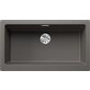 Blanco Lavello una vasca VINTERA XL 9-UF 1526800 finitura grigio vulcano da 89.6x51 cm - Filotop/Sottotop