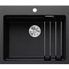Blanco Lavello una vasca ETAGON 6 1525890 finitura nero da 60x51 cm - Sopratop
