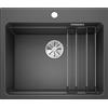 Blanco Lavello una vasca ETAGON 6 1524539 finitura antracite da 60x51 cm - Sopratop