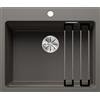 Blanco Lavello una vasca ETAGON 6 1527259 finitura grigio vulcano da 60x51 cm - Sopratop