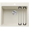 Blanco Lavello una vasca ETAGON 6 1527076 finitura soft white da 60x51 cm - Sopratop