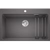 Blanco Lavello una vasca ETAGON 8 1525188 finitura grigio roccia da 78x51 cm - Sopratop