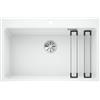 Blanco Lavello una vasca ETAGON 8 1525191 finitura bianco da 78x51 cm - Sopratop