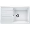Blanco PRONTA CONSEGNA - Blanco Lavello una vasca con gocciolatoio LEGRA XL 6 S 1523328 finitura bianco da 86x50 cm - Sopratop