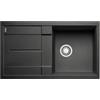 Blanco Lavello una vasca con gocciolatoio METRA 5 S 1513212 finitura antracite da 86x50 cm - Sopratop
