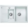 Blanco Lavello una vasca con vaschetta e gocciolatoio METRA 6 S Compact 1513468 finitura bianco da 78x50 cm - Sopratop