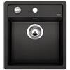Blanco Lavello una vasca DALAGO 45 1517156 finitura antracite da 46.5x51 cm - Sopratop