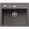 Blanco Lavello una vasca DALAGO 6 1527246 finitura grigio vulcano da 61.5x51 cm - Sopratop