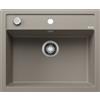 Blanco PRONTA CONSEGNA - Blanco Lavello una vasca DALAGO 6 1517320 finitura tartufo da 61.5x51 cm - Sopratop