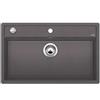 Blanco PRONTA CONSEGNA - Blanco Lavello una vasca DALAGO 8 1518852 finitura grigio roccia da 81.5x51 cm - Sopratop