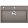 Blanco Lavello una vasca DALAGO 8 1517323 finitura tartufo da 81.5x51 cm - Sopratop