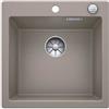 Blanco Lavello una vasca PLEON 5 1521675 finitura tartufo da 51.5x51 cm - Sopratop