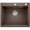 Blanco Lavello una vasca PLEON 6 1521688 finitura caffè da 61.5x51 cm - Sopratop