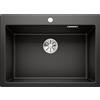 Blanco PRONTA CONSEGNA - Blanco Lavello una vasca PLEON 8 1525957 finitura nero da 70x51 cm - Sopratop