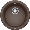 Blanco Lavello rotondo una vasca BLANCORONDO 1515028 finitura caffè da Ø45 cm - Sopratop
