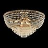 URSO STORE Plafoniera da soffitto classica in cristallo luxury oro lucido 8 luci bon-490
