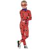 Rubie's Rubies Costume Ladybug per bambina, Green Collection, costume sostenibile, Tuta stampata e antifaccia, Ufficiale Miraculous Ladybug per Carnevale, Halloween, Natale e compleanno