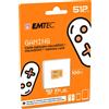 Emtec - MSD Gaming UHS-I U3 V30 A2 - Arancione - 512GB - ECMSDM512GXCU3G