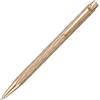 Caran d'Ache Ecridor - Set penna a sfera e custodia in pelle con rosa dorata