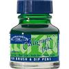 Winsor & Newton WN INCHIOSTRO PER CALLIGRAFIA 30ML VERDE CHIARO