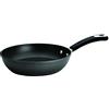 Bialetti Impact Plus Padella Wok Senza Coperchio, Alluminio, Nero, 28 cm
