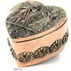 lachineuse - Scatola Cuore - 8 x 7,5 x 5 cm - Decorazione Antico Egitto - Cofanetto Egiziano per Gioielli, Chiavi, Orologio - San Valentino, Amore - Idea Regalo Decorazione per l'urna - Colori