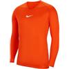 Nike Park First Layer Jersey LS Maglia, Uomo, Safety Orange/White, 2XL