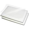 RAYSON Copertina Trasparente Plastica, A4, 0,2 mm | Foglio di copertina in PVC cristallino rende visibile la prima pagina. Protegge efficacemente i documenti da sporco e umidità