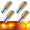 KaiDengZhe 4 pz Ambra 1156 BA15S P21W 5630 33SMD LED lampadine a LED 900LM Super Bright LED Indicatori di direzione Coda luce di parcheggio 12-30 V 3.6 W