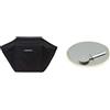 Campingaz BBQ ACCY Cover Copertura Barbecue, Resistente ad Acqua e intemperie & Culinary Modular Pietra Rotella Taglia Pizza, Argento, 32.96 x 4.76 x 33.56 cm