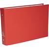Exacompta - 51059E - 1 Raccoglitore Foderato Polipropilene - 2 Anelli Tondi 25 mm Passo 80 mm - Dorso 40 mm - F.to Esterno 16.5x24 cm per Archiviare 12.5x20 cm e 14.8x21 cm - 5 Colori Random