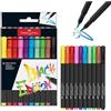 Matite colorate triangolare Black Edition - colori assortiti - Faber-Castell  - conf.36 pezzi su