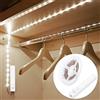OriFiil Luce per Armadio, 2M Striscia LED con Sensore di Movimento, 6000K Strip LED a Batteria per Camera da Letto, Scale, Corridoio, Cucina, Guardaroba