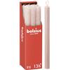 Bolsius Candele a pilastro affusolate - Rosa chiaro - Confezione da 9 - durata di 13 ore - Decorazione d'interni - Non profumate - Cera vegana naturale - 27 x 2,3 cm