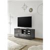 Tecno Arredo 3 Living Base TV Piccola 1 anta 1 Cassetto MIRO colore nero