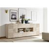 Tecno Arredo 3 Living Madia 2 ante 4 Cassetti MIRO colore rovere